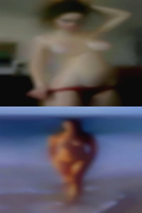 Nude females naked girls hanged up.